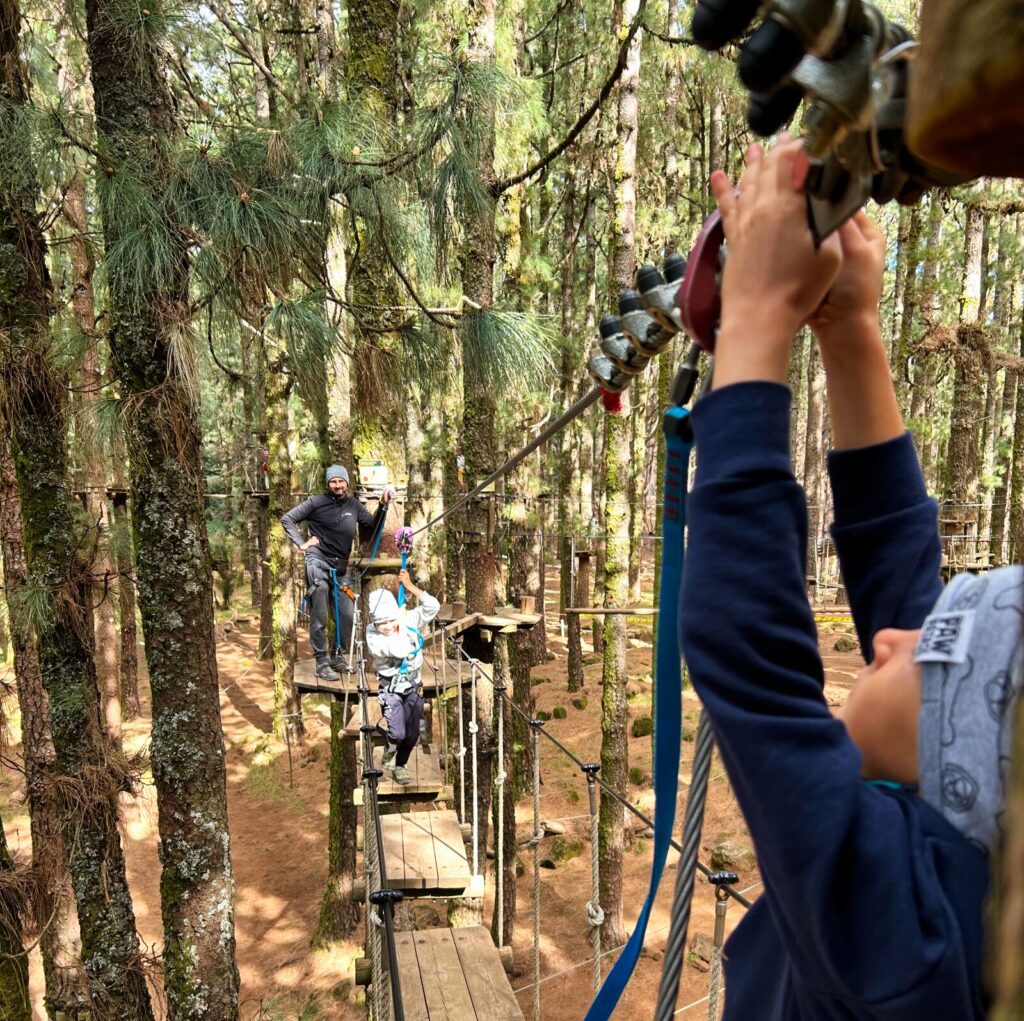 forestal park tenerife with kids