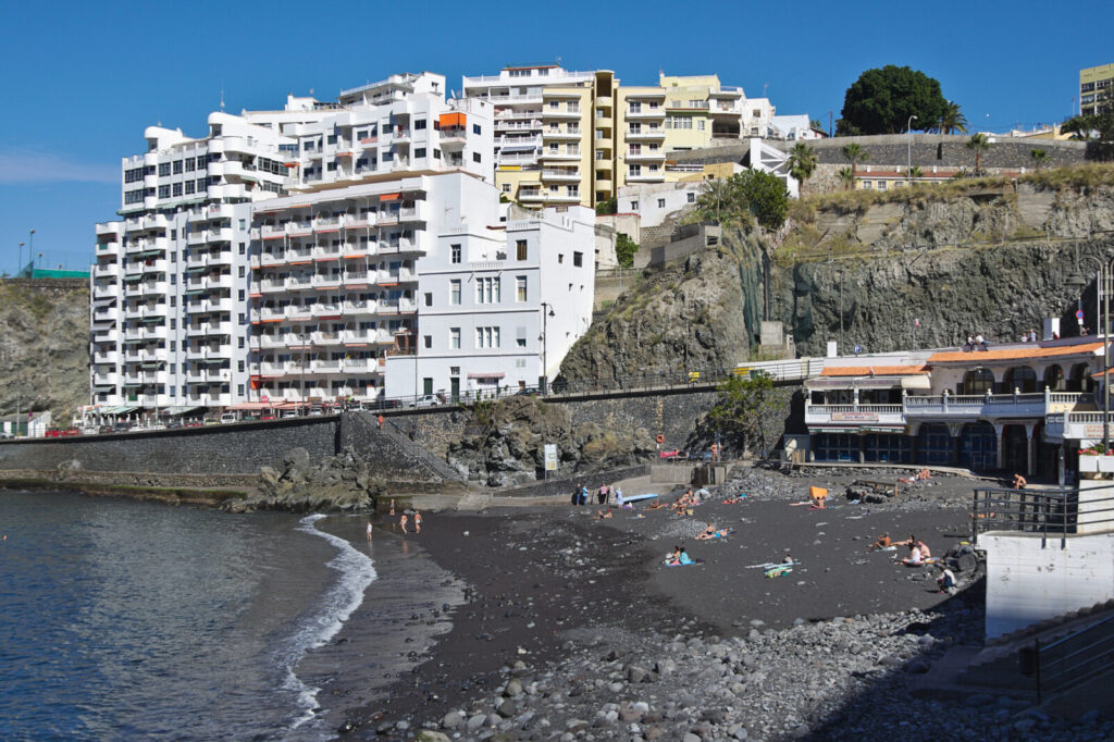 Playa de San Marcos cove in Tenerife