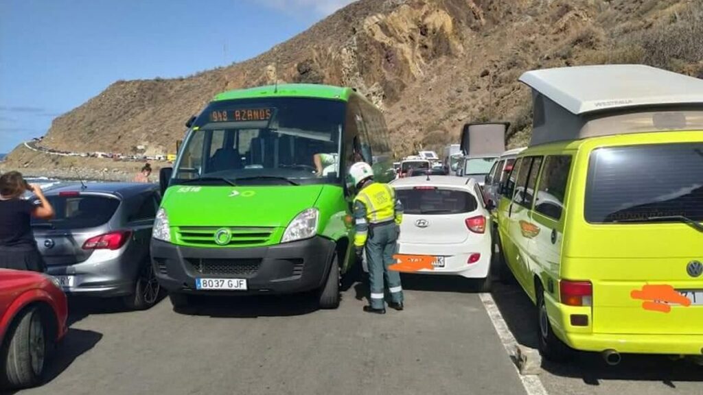 anaga rural park tourism protest traffic tenerife