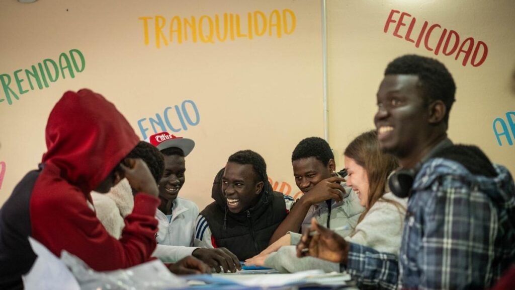 canary islands charity hotel school senegal illiteracy