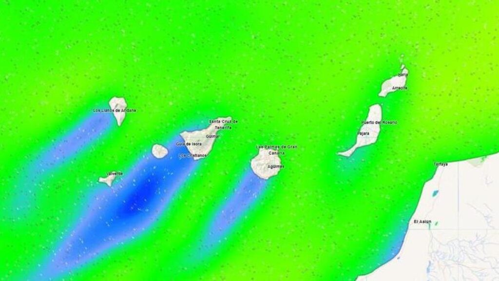 canary islands weather warning winds coastal