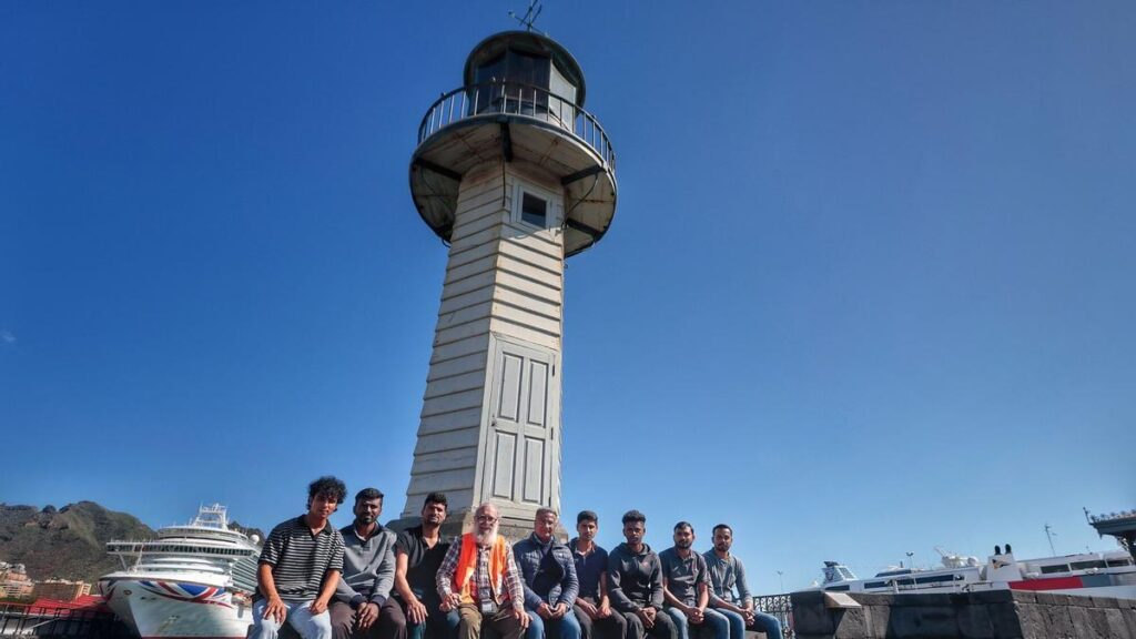 indian sailors stranded tenerife drug ship case