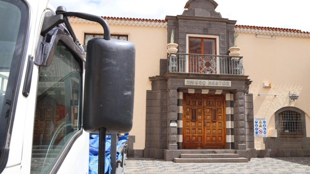 las palmas museo nestor renovation works begin