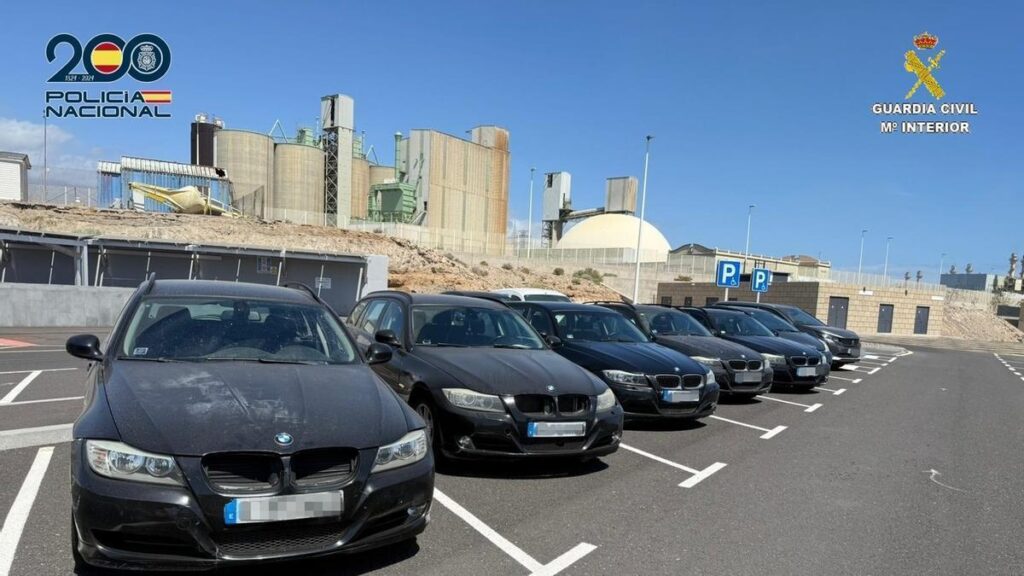 luxury car trafficking ring dismantled tenerife