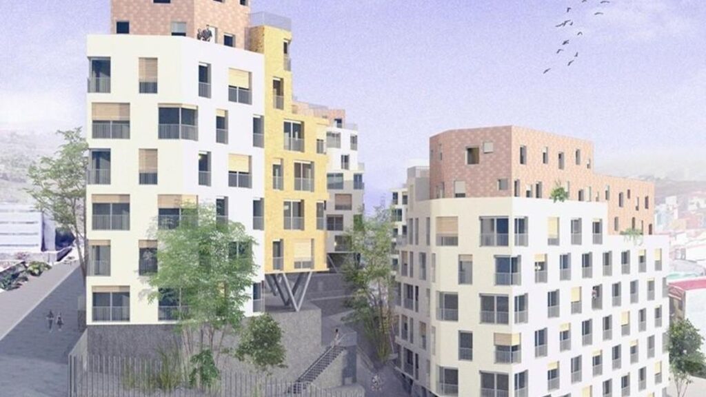 santa cruz tenerife cuevas blancas social housing works