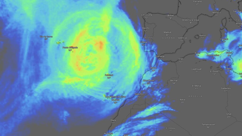 storm samuel canary islands weather warning march 2026