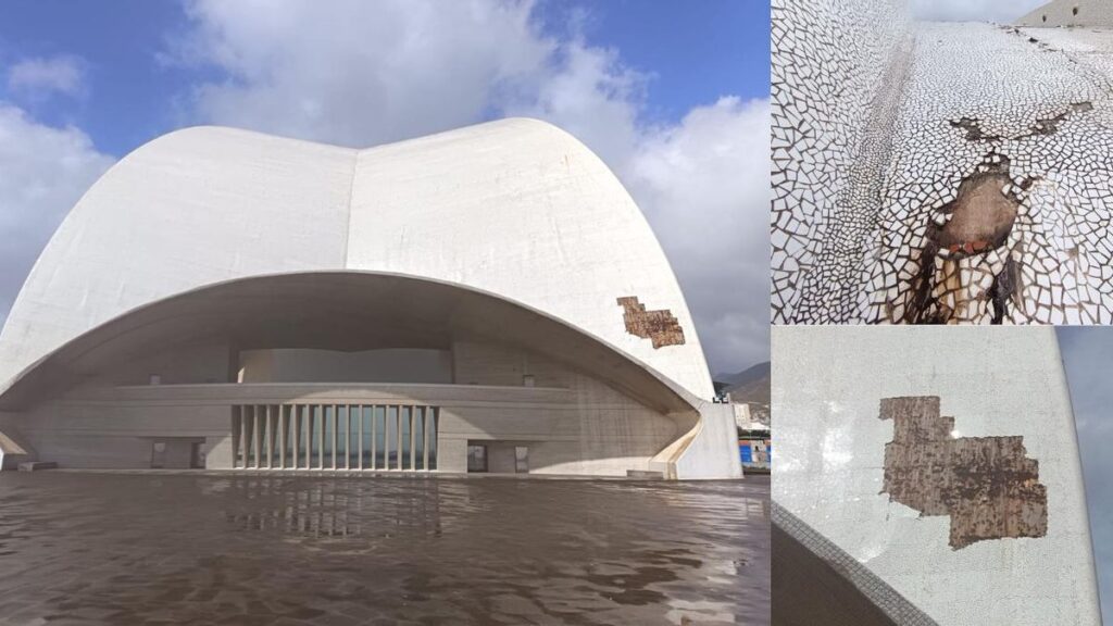 tenerife auditorium calatrava repair plan delay