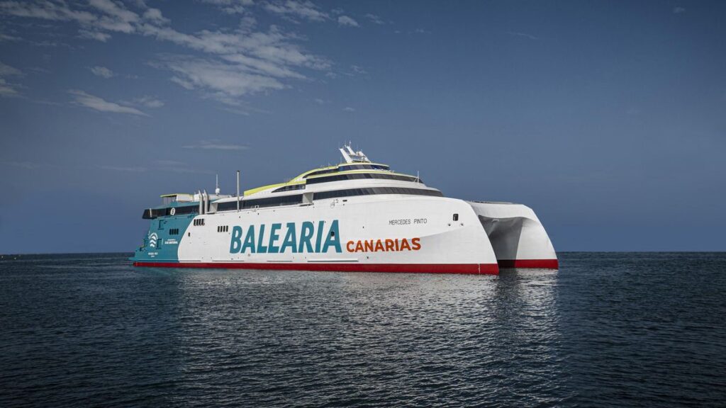 balearia cnmc approval canary islands ferry routes