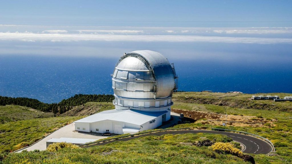 canaries telescope asteroid hunter optir project