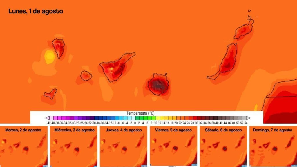 canary islands heat wave study climate change 2100
