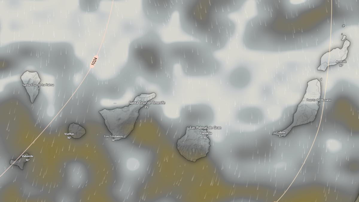 canary islands weather forecast storm rain april 2026