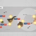 friday rising heat calima returns