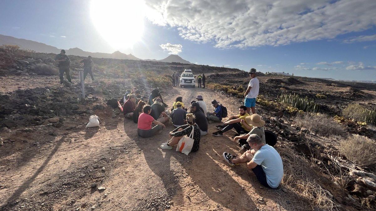 protest cuna del alma tenerife construction works