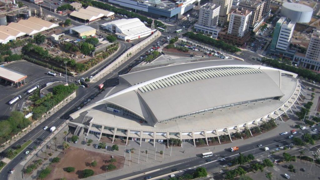 tenerife exhibition centre roof upgrade