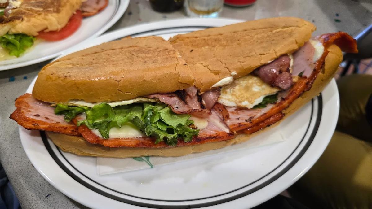 tenerife guimar bar san pedro giant sandwiches
