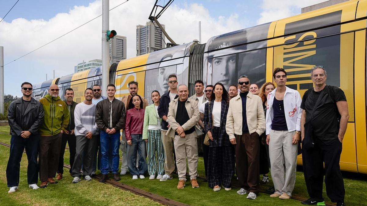 tenerife tram promotes international fashion week 2026