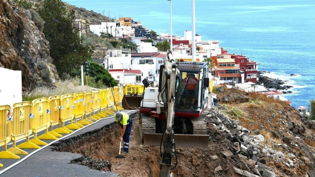 el rosario road repairs storm therese