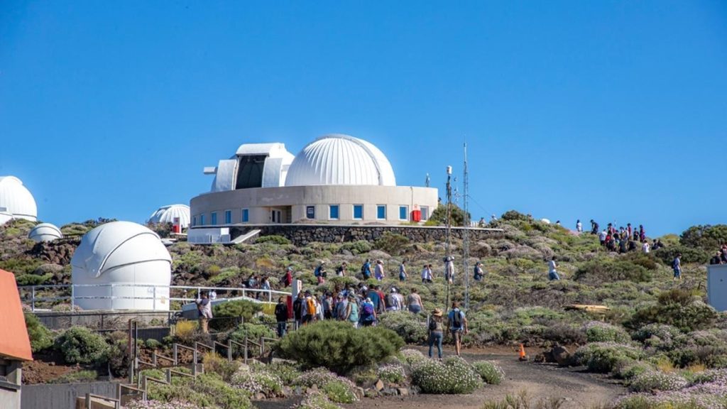 fourth ttt telescope first light teide observatory