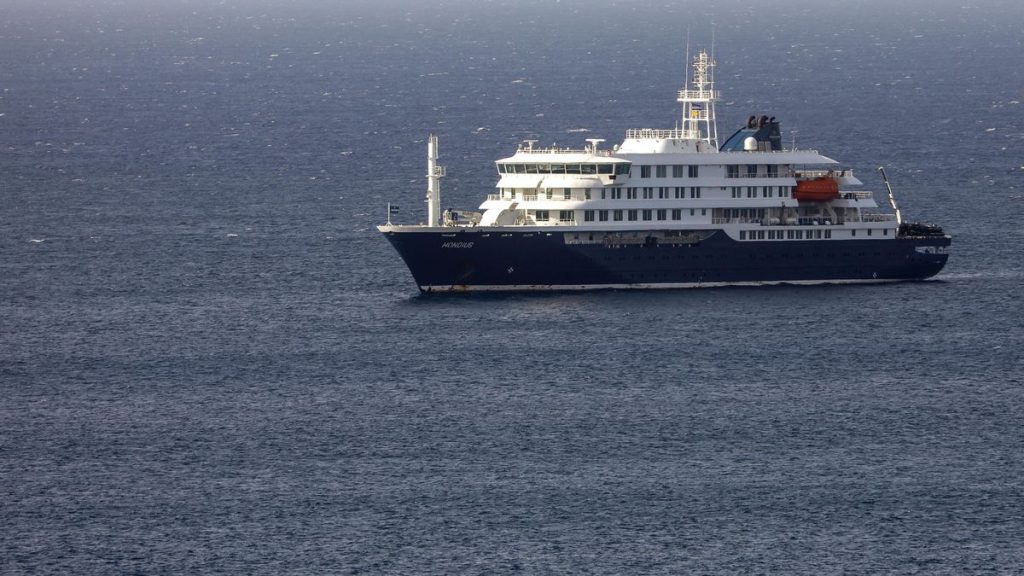 hantavirus cruise ship tenerife anchorage