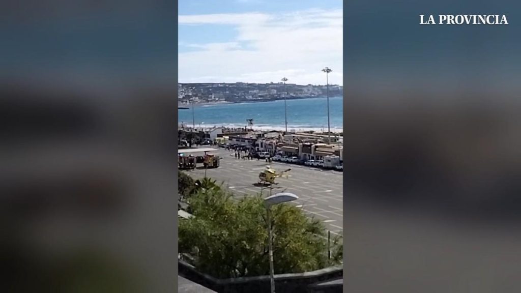 man stabbed abdomen playa del ingles gran canaria