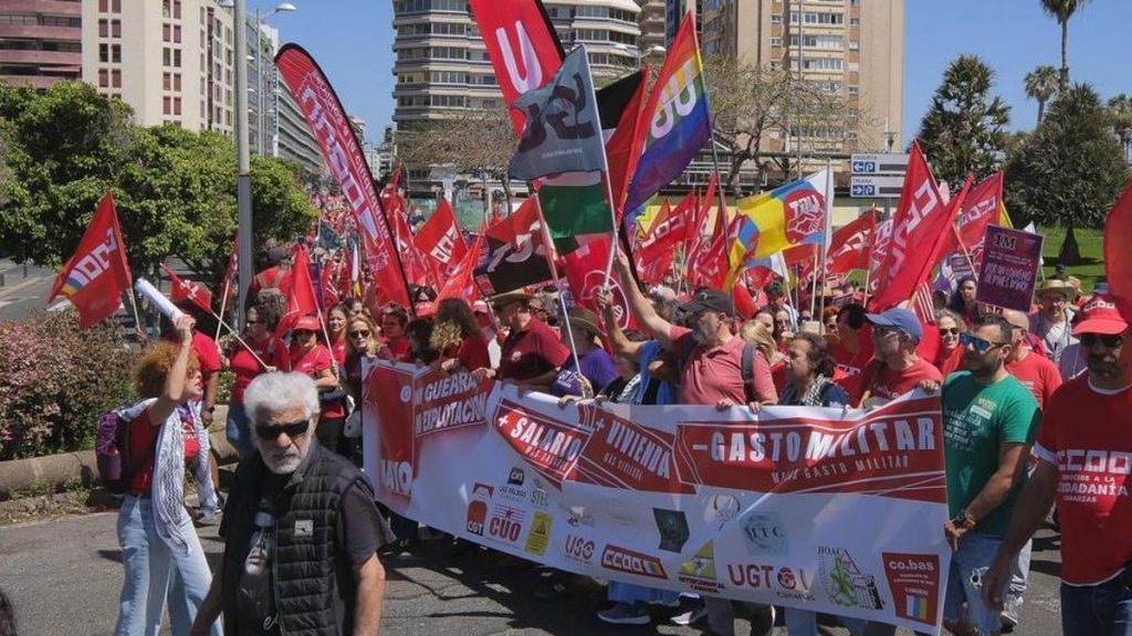 may day protests canary islands 2026