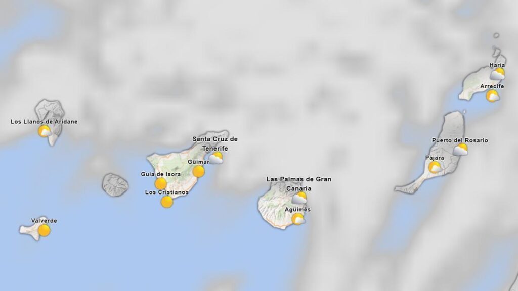canary islands weather 14 june 2026