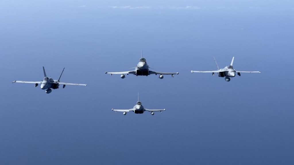 eurofighter arrival gando gran canaria 1