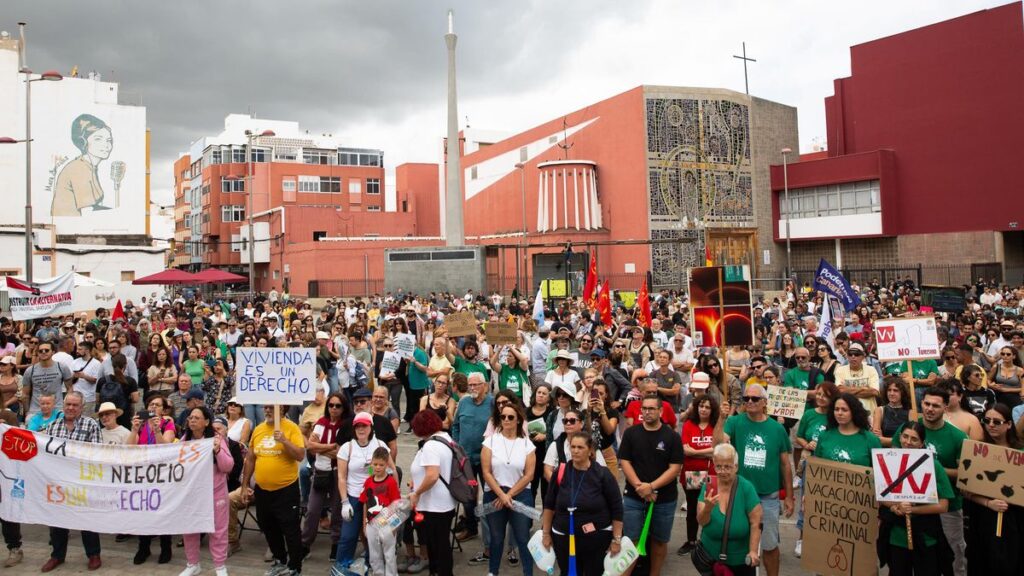 housing crisis canary islands protests june 2026