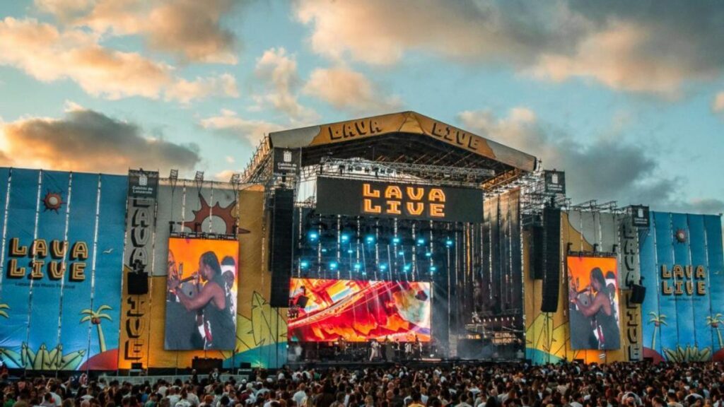 man cardiac arrest lava live festival lanzarote