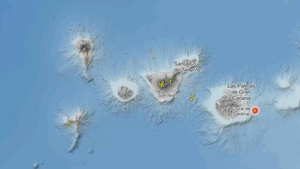 tenerife microearthquake swarms teide