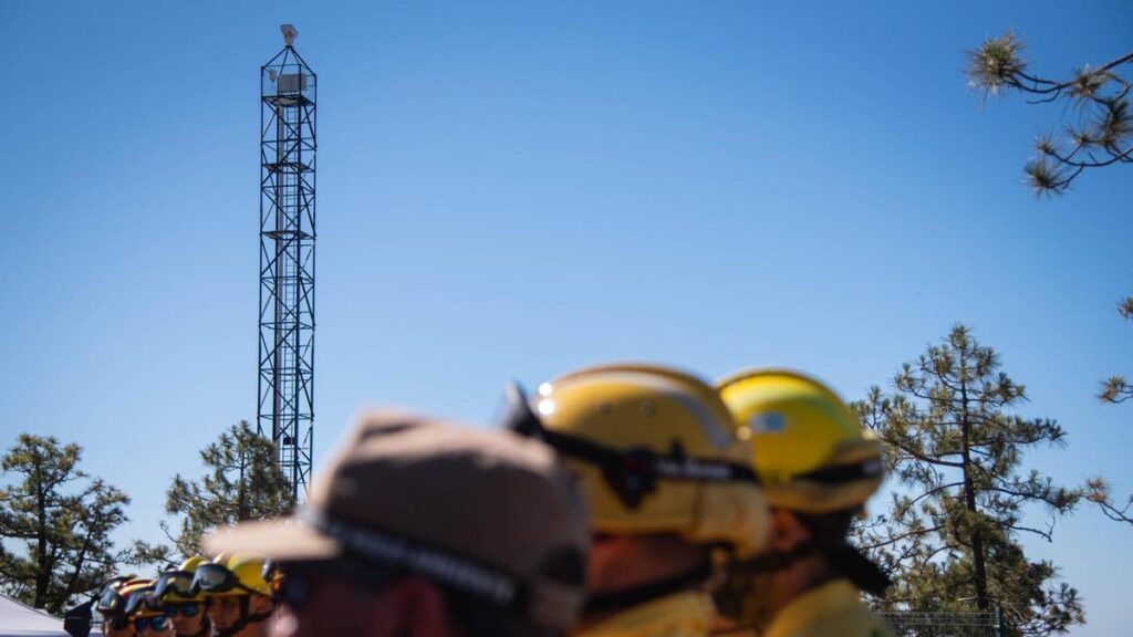 tenerife smart tower wildfire detection