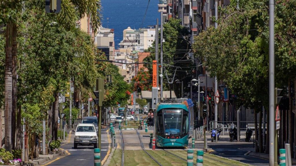 tenerife tram maintenance traffic changes sunday
