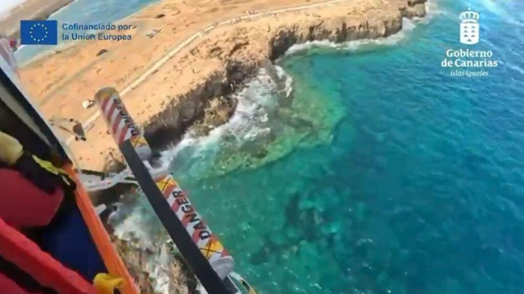 18 year old rescued fuerteventura coast