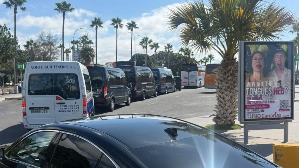 canary islands urgent aena meeting tenerife sur bus