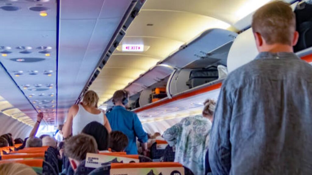 easyjet flight returns tenerife passenger brawl