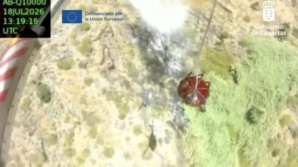 man arrested masca wildfire tenerife