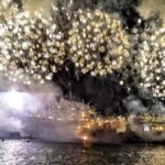 puerto de santiago fireworks display july 2026