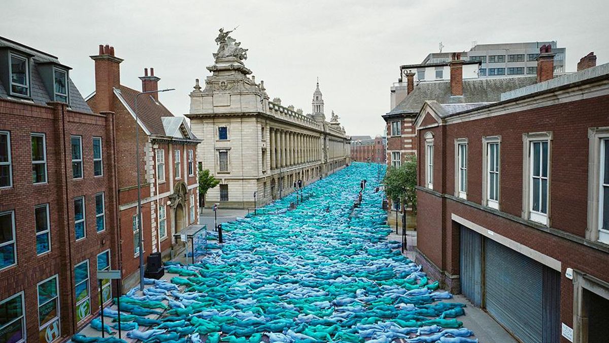 spencer tunick gran spectrum gran canaria