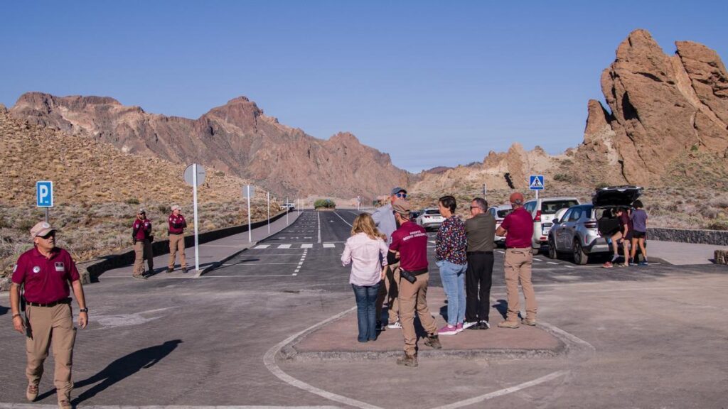 teide parking renovation la ruleta canada blanca