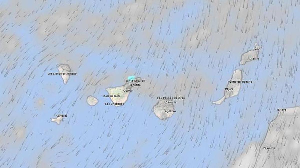 tenerife weather rain strong winds friday