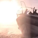 boat close call diver adeje tenerife