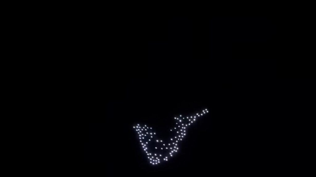 drone show gran fiesta vinos los realejos