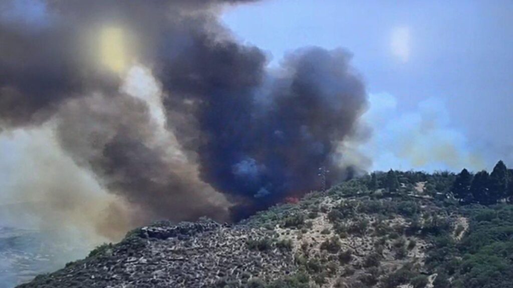 gran canaria wildfire telde los cazadores