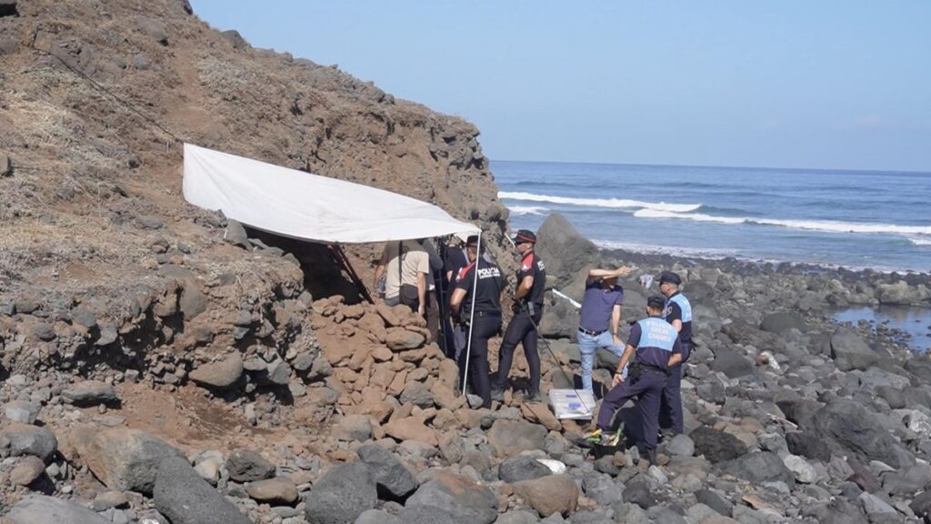 human remains garachico coast tenerife