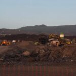 illegal gravel extraction la palma volcano
