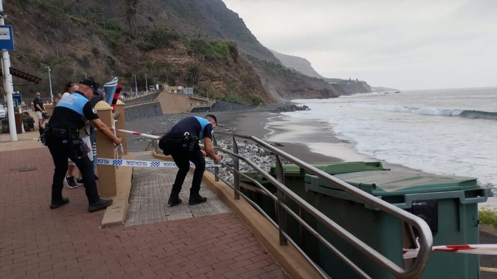 tenerife beaches closed sewage contamination