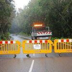 el rejo road closure la gomera hermigua