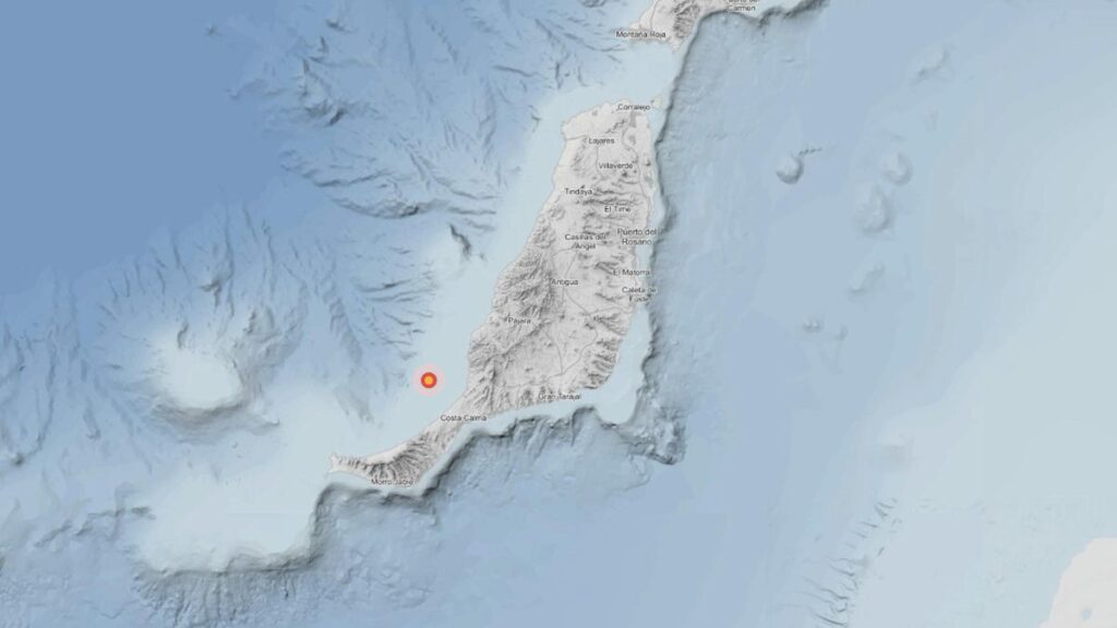 fuerteventura earthquake magnitude 3 2
