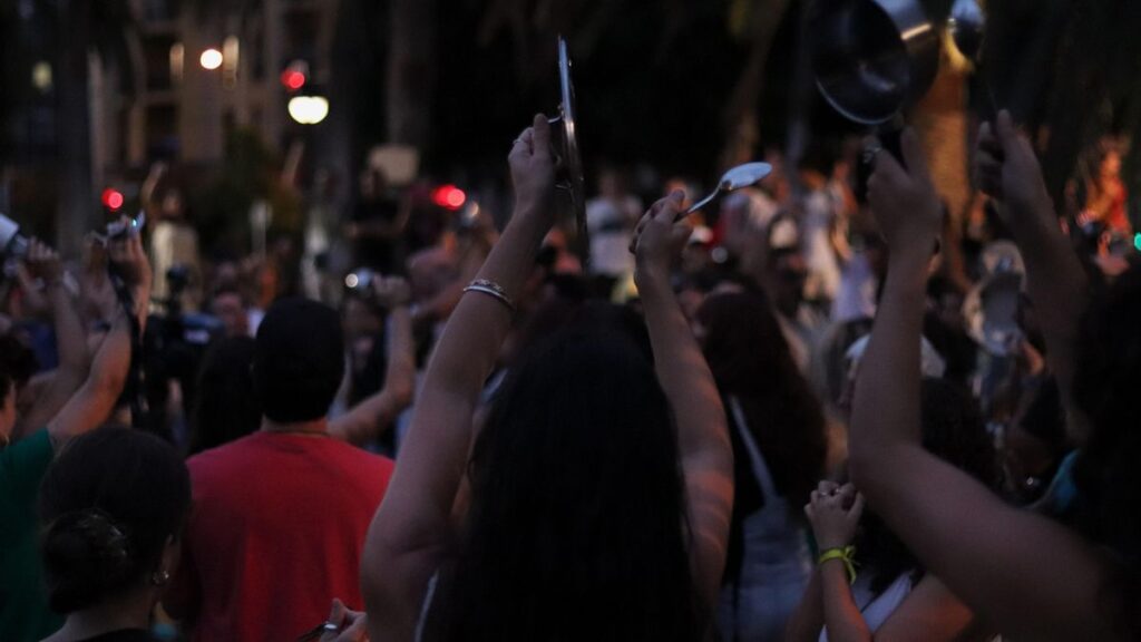 gran canaria housing protests las palmas