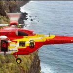 hiker airlifted roque nublo gran canaria